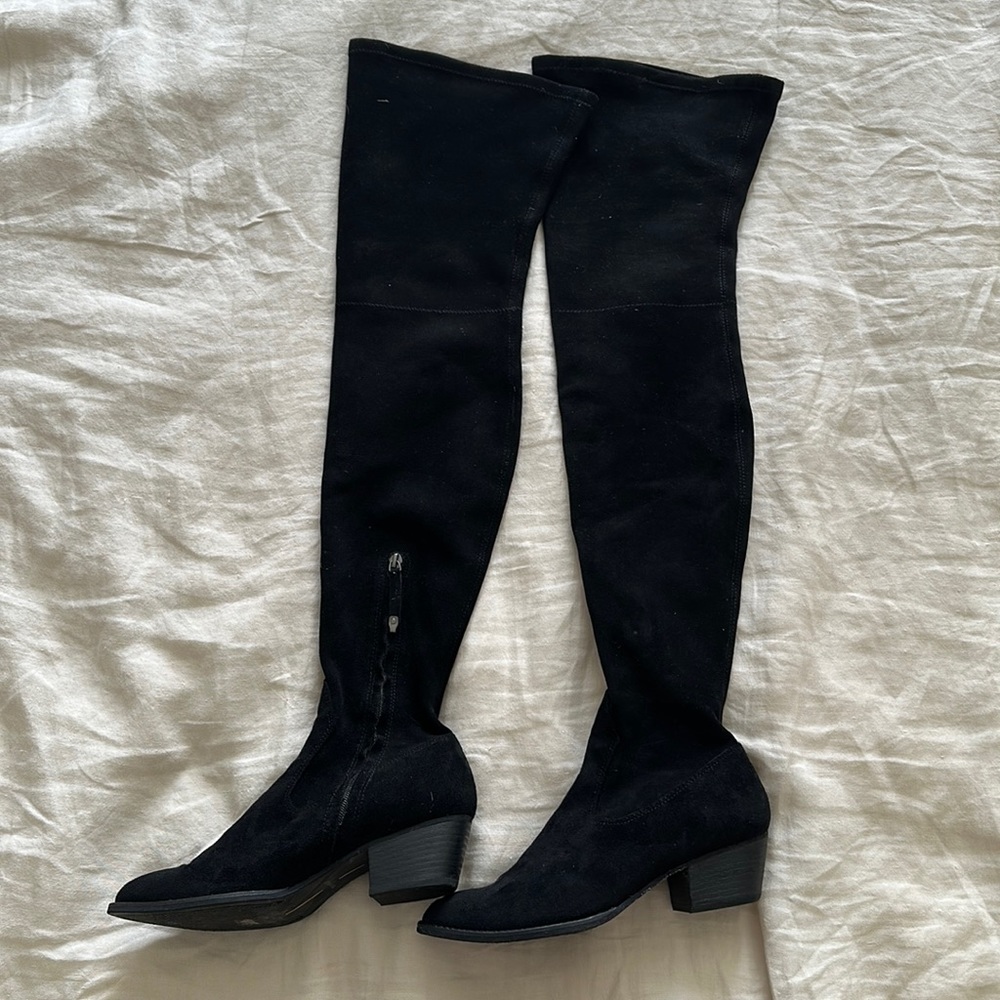 Dolce Vita Sparrow Stella Suede Over The Knee Boot